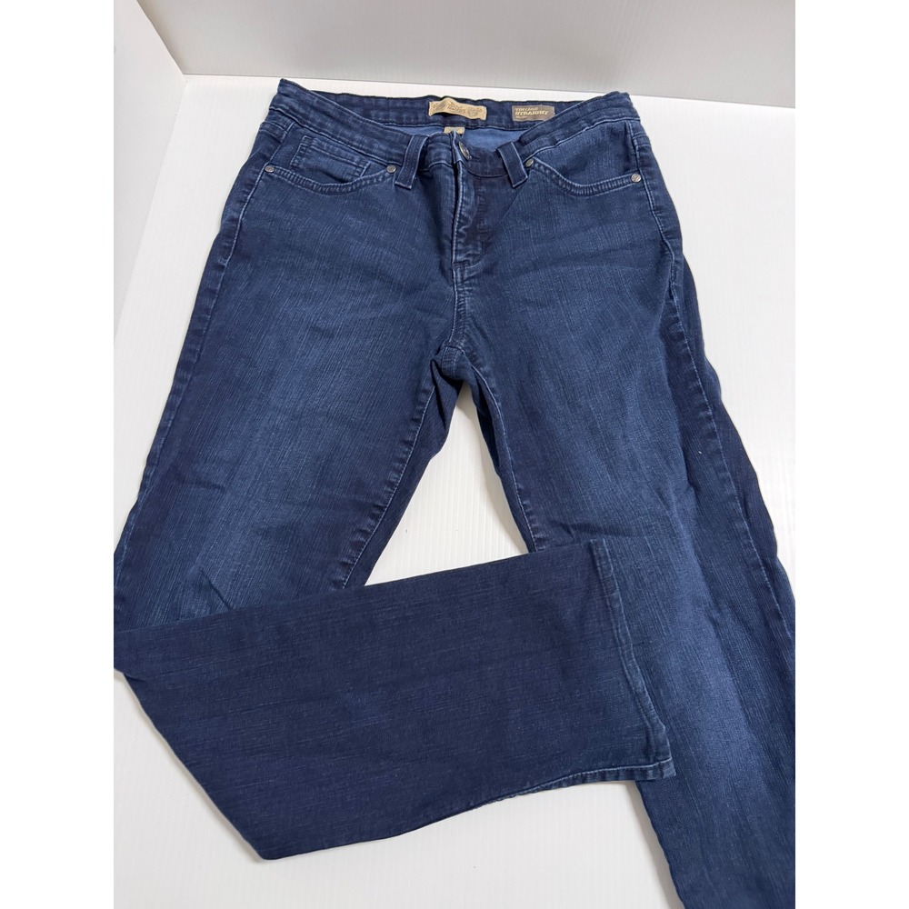 Nine West Vintage America Collection Straight Leg Jeans Dark Wash Size 8/29